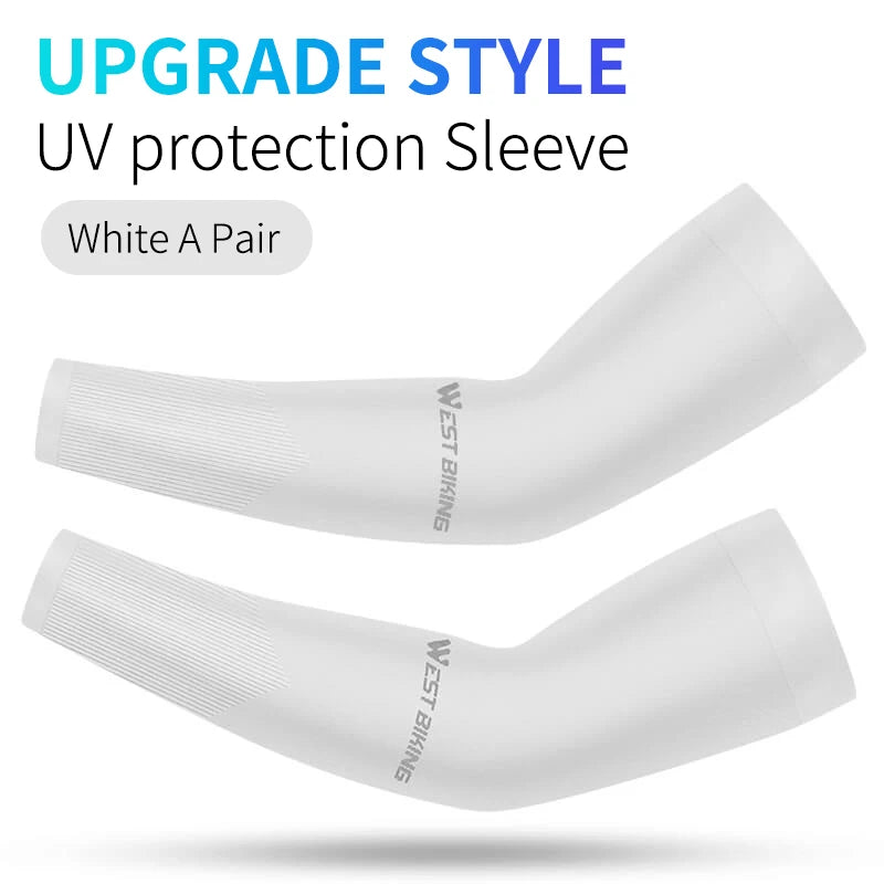 Cooling Arm Sleeves – UPF50+ UV Protection, Quick-Dry for Cycling & Outdoor Sports