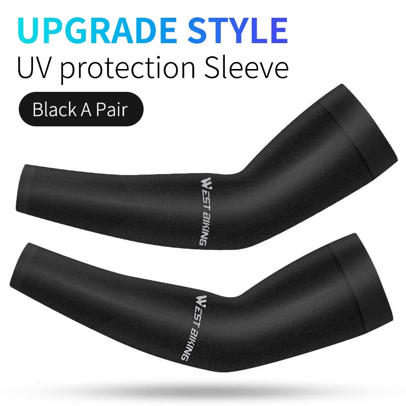 Cooling Arm Sleeves – UPF50+ UV Protection, Quick-Dry for Cycling & Outdoor Sports