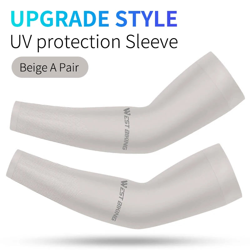 Cooling Arm Sleeves – UPF50+ UV Protection, Quick-Dry for Cycling & Outdoor Sports