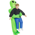 Adult Inflatable Alien Costume – Halloween Party Outfit