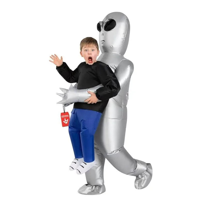 Adult Inflatable Alien Costume – Halloween Party Outfit