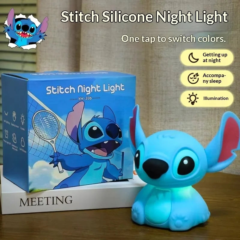 Cute Kids Night Light – Colorful LED Sleep Lamp for Bedroom & Desk
