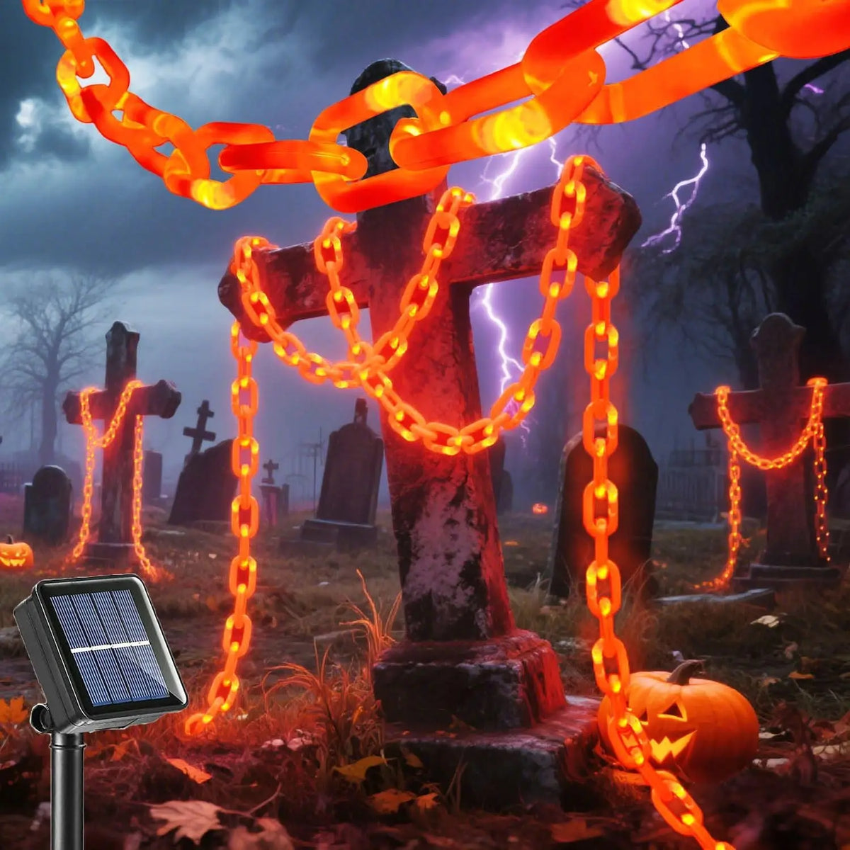Solar Halloween String Lights – 3m Chain Lights