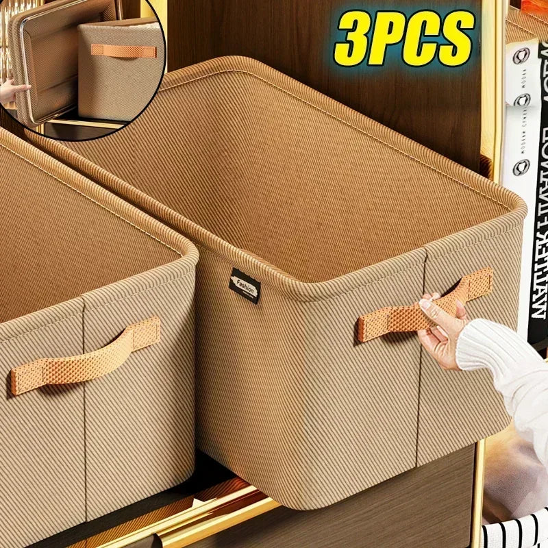 Foldable Closet Storage Organizer – Drawer Bins for Clothes, Sweaters & Jeans