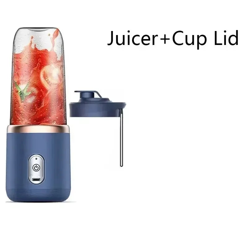 400ml Portable USB Blender – Rechargeable Travel Smoothie Cup