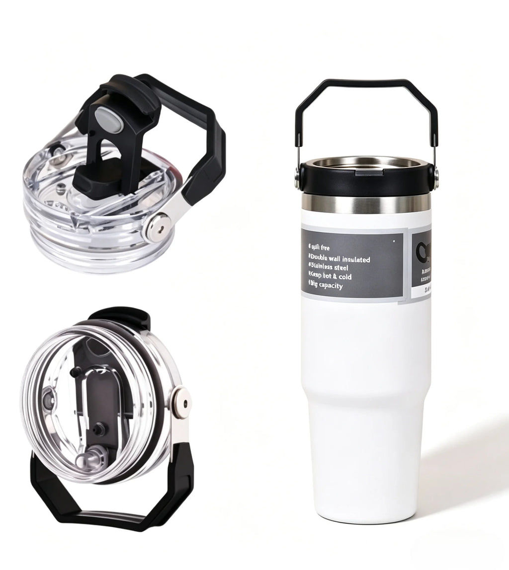 30oz Insulated Stainless Steel Tumbler – Vacuum Insulated, BPA-Free