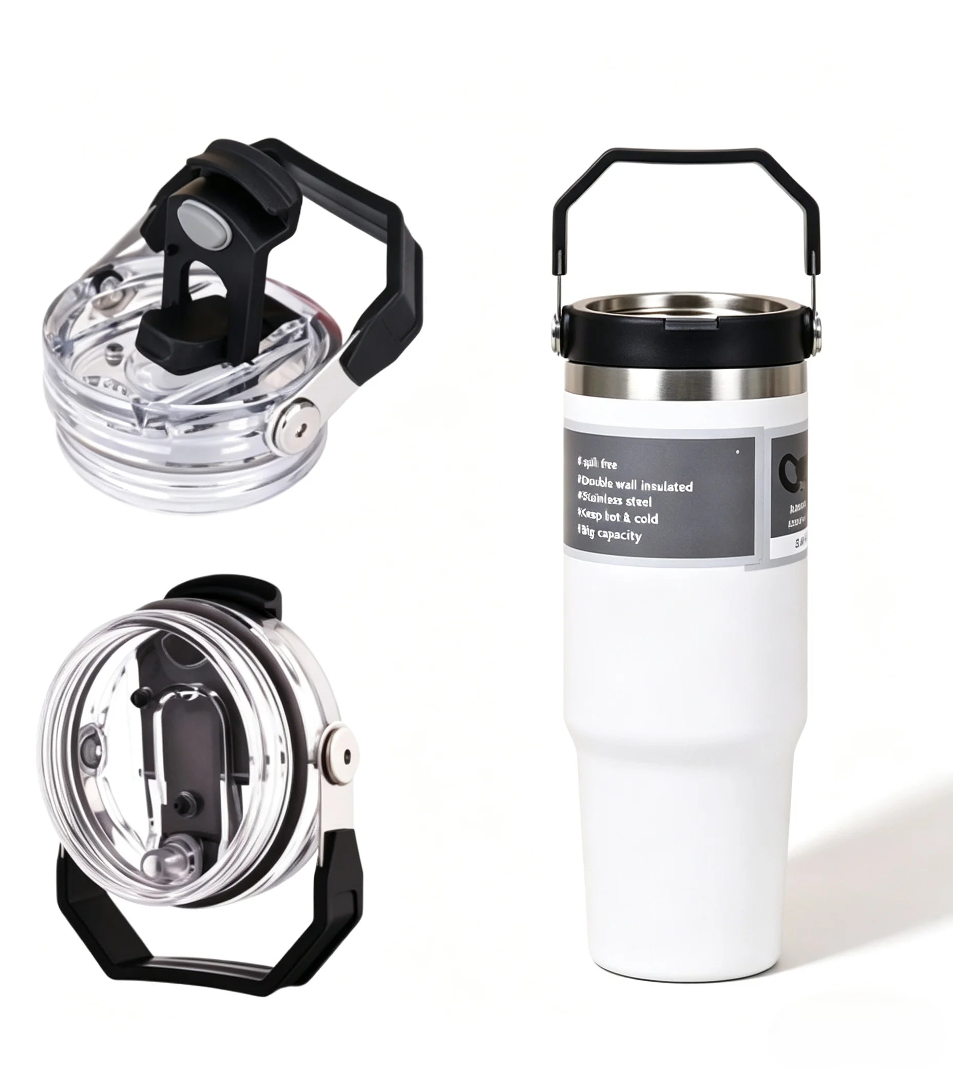 30oz Insulated Stainless Steel Tumbler – Vacuum Insulated, BPA-Free