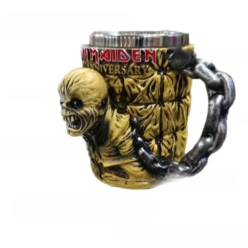 Stainless Steel Rock Legend Coffee Mug – Collector's Edition