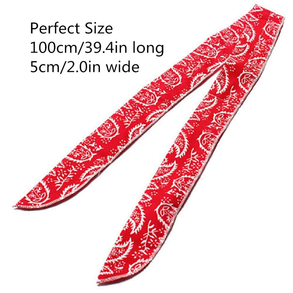 5-Pack Instant Cooling Bandanas – Neck Wrap for Sports & Outdoor Heat