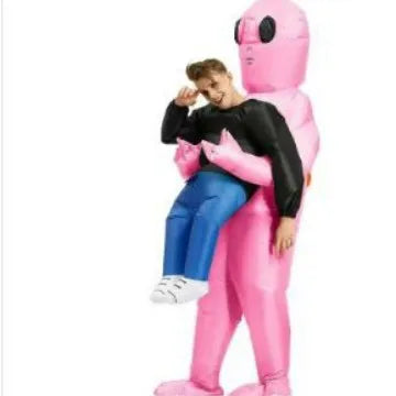 Adult Inflatable Alien Costume – Halloween Party Outfit
