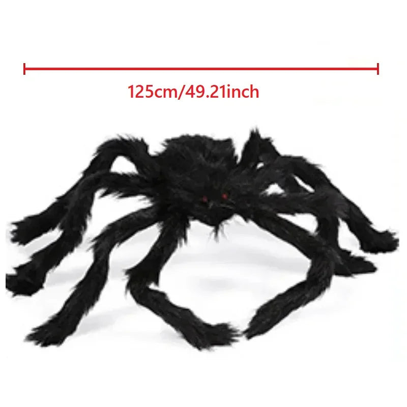Giant Halloween Spider Decoration – Yard & Porch Prop