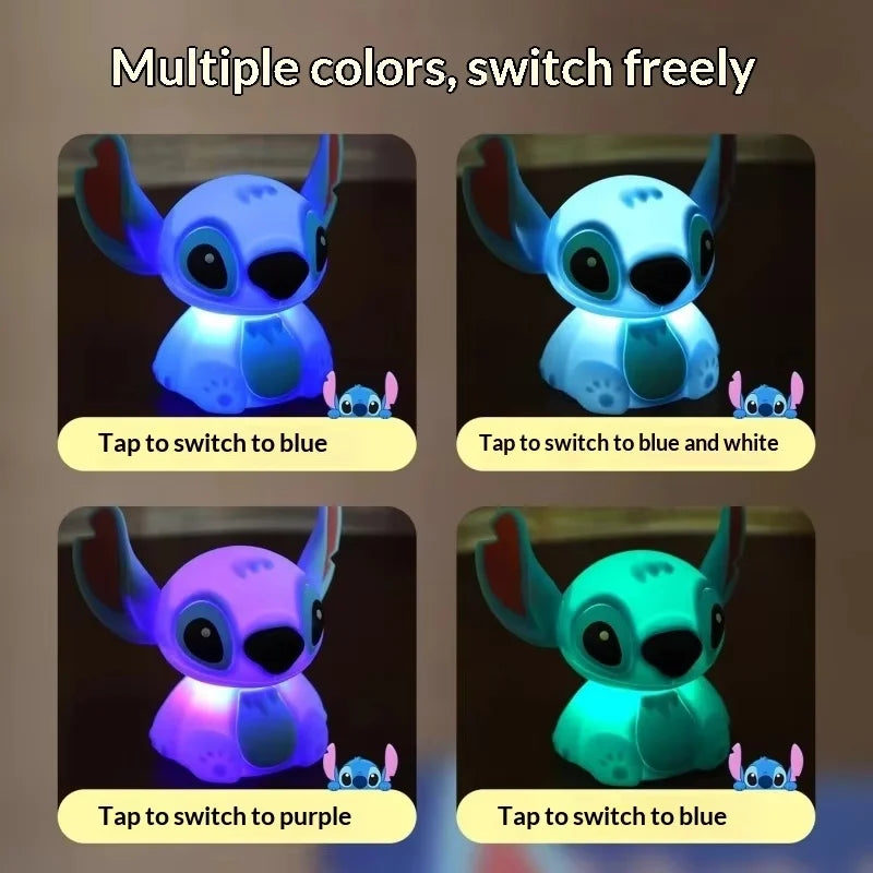 Cute Kids Night Light – Colorful LED Sleep Lamp for Bedroom & Desk