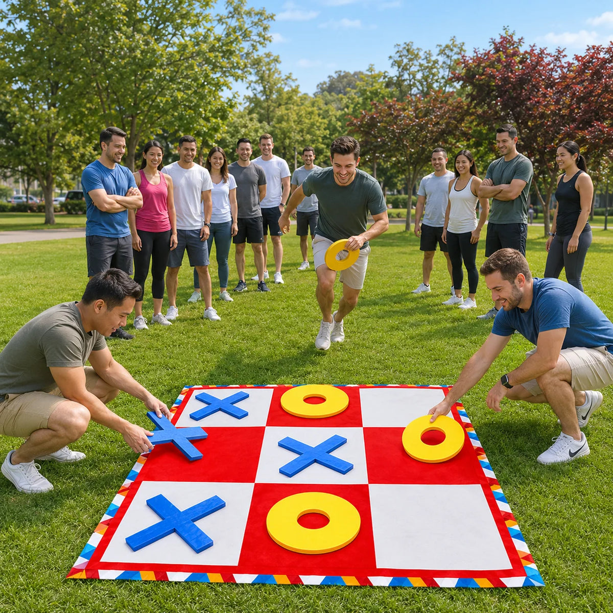 Giant Connect 4 Outdoor Yard Game