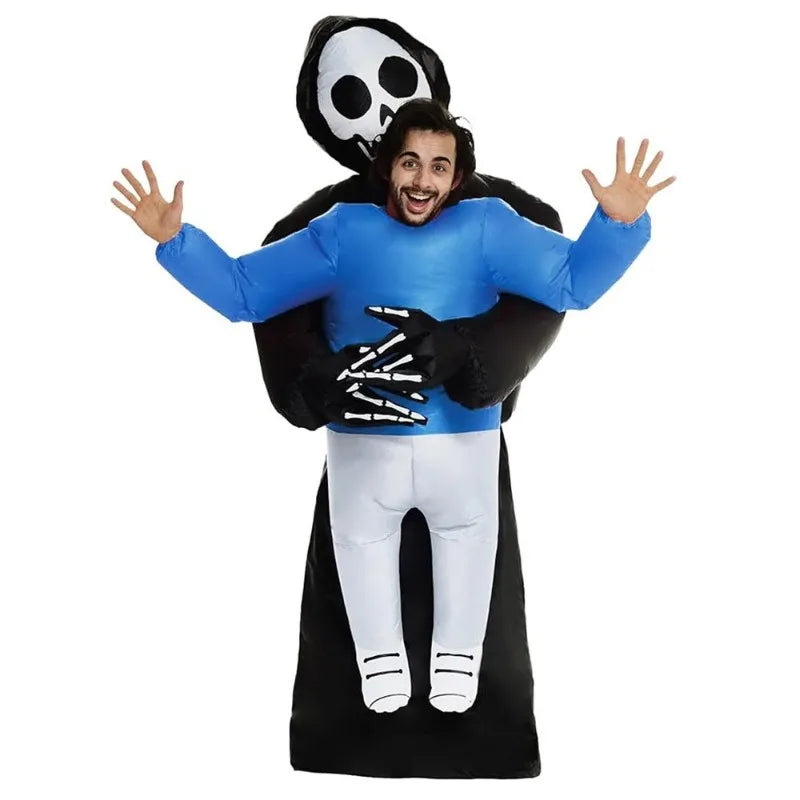 Adult Inflatable Alien Costume – Halloween Party Outfit