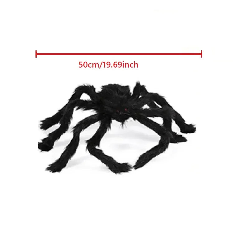 Giant Halloween Spider Decoration – Yard & Porch Prop