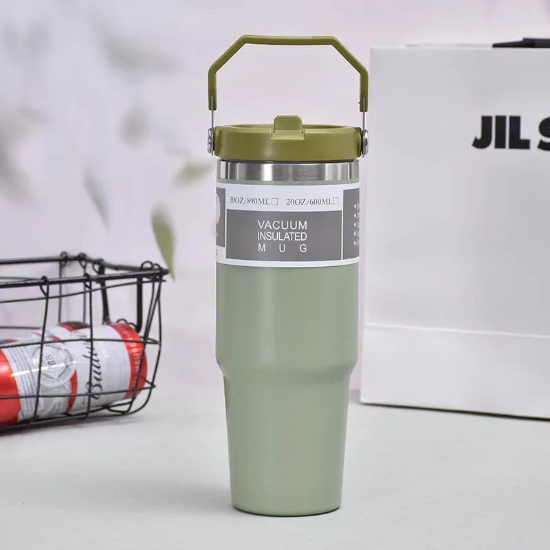 30oz Insulated Stainless Steel Tumbler – Vacuum Insulated, BPA-Free