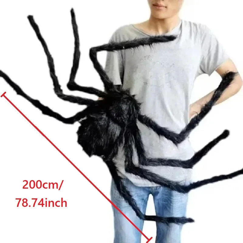 Giant Halloween Spider Decoration – Yard & Porch Prop