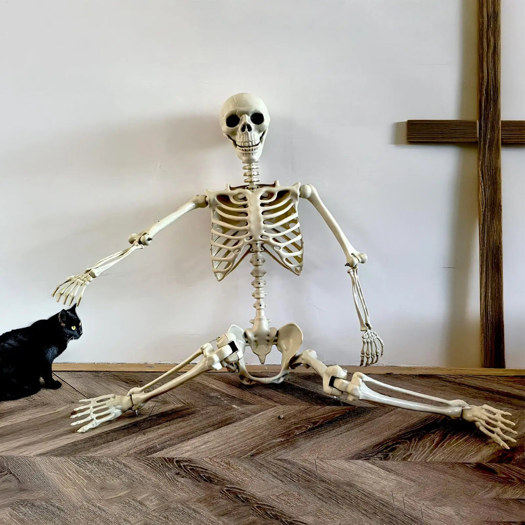 Life-Size Skeleton Halloween Decoration – 90cm Prop