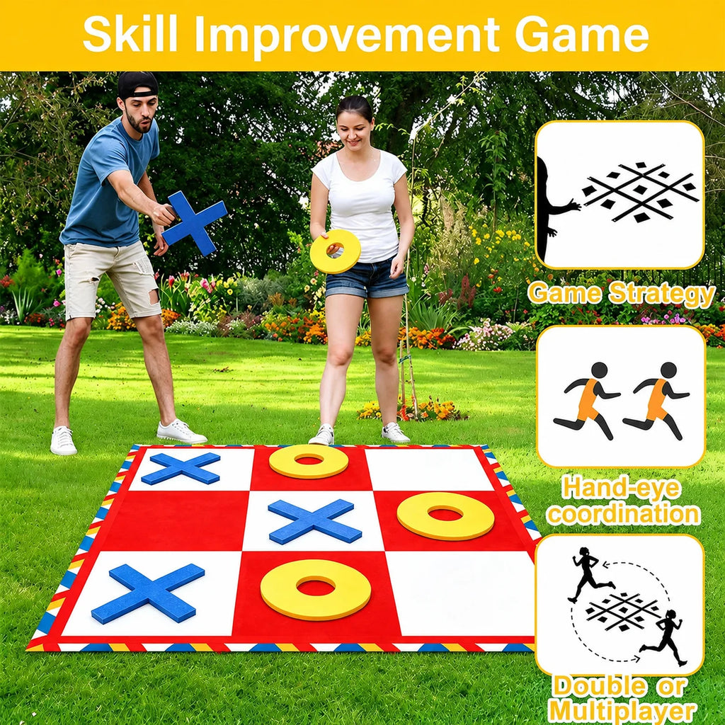 Giant Connect 4 Outdoor Yard Game