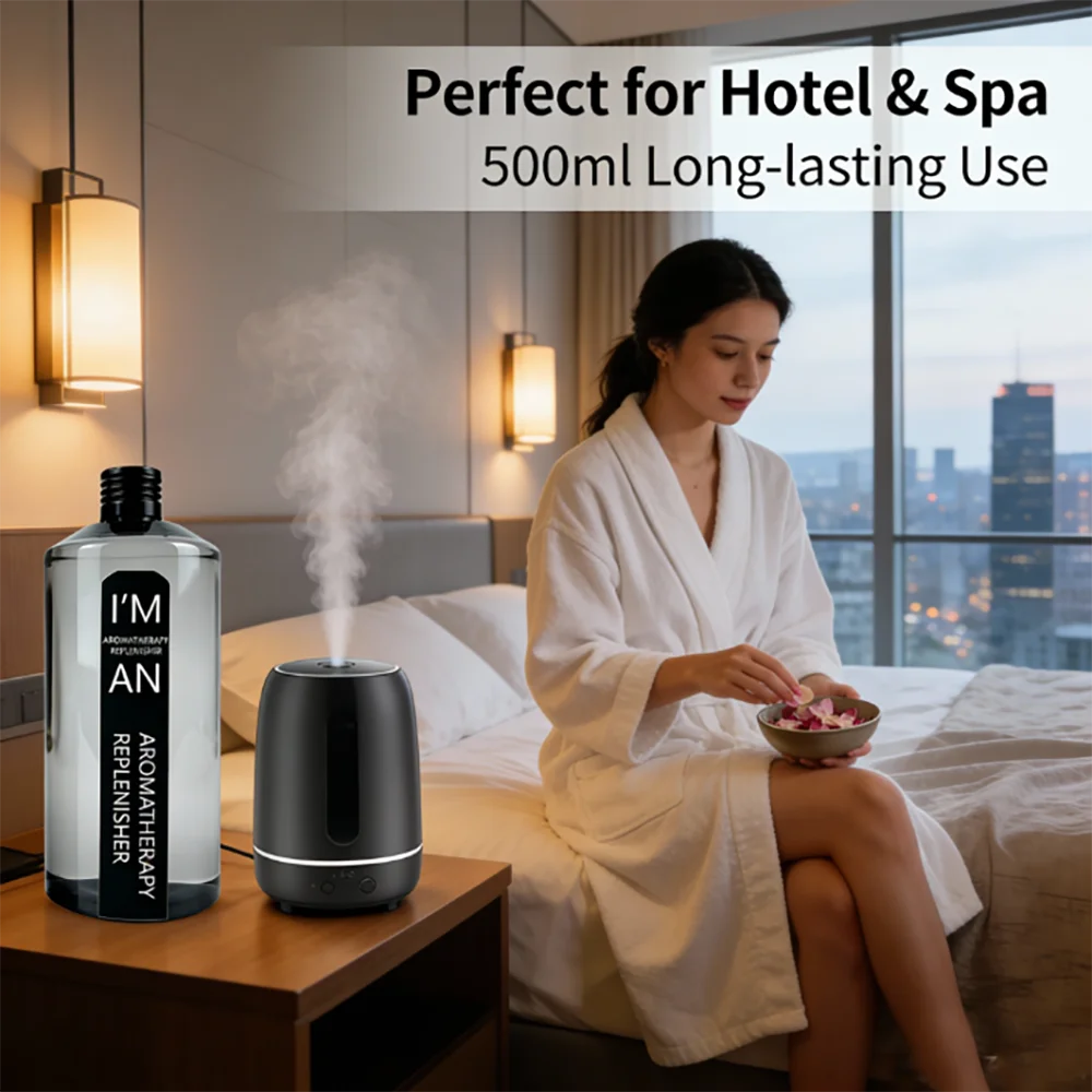 Luxury Hotel-Inspired Aromatherapy Reed Diffuser Refill Oil – 200ml & 500ml