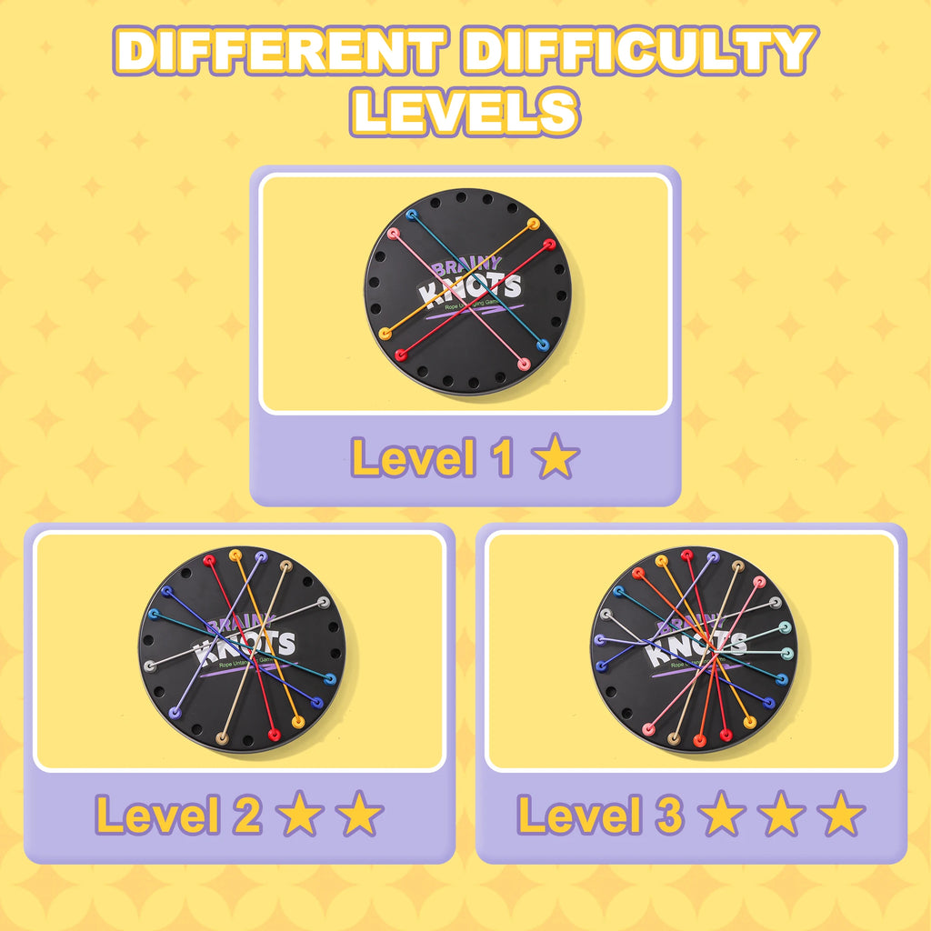 Rope-Breaking Chain Puzzle Party Game