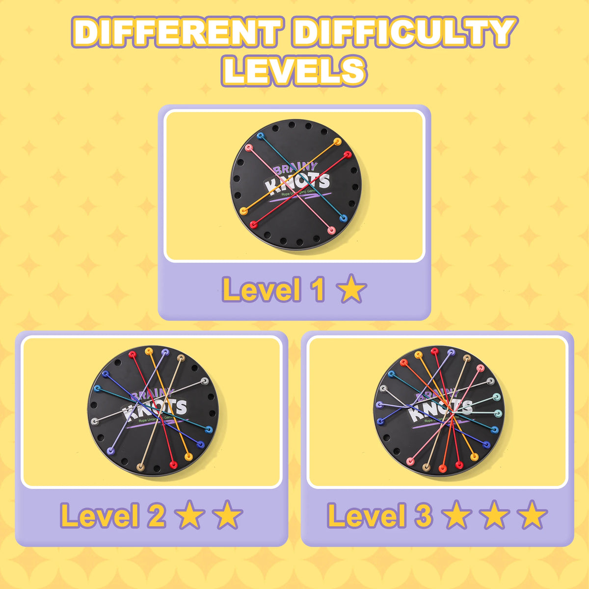 Rope-Breaking Chain Puzzle Party Game