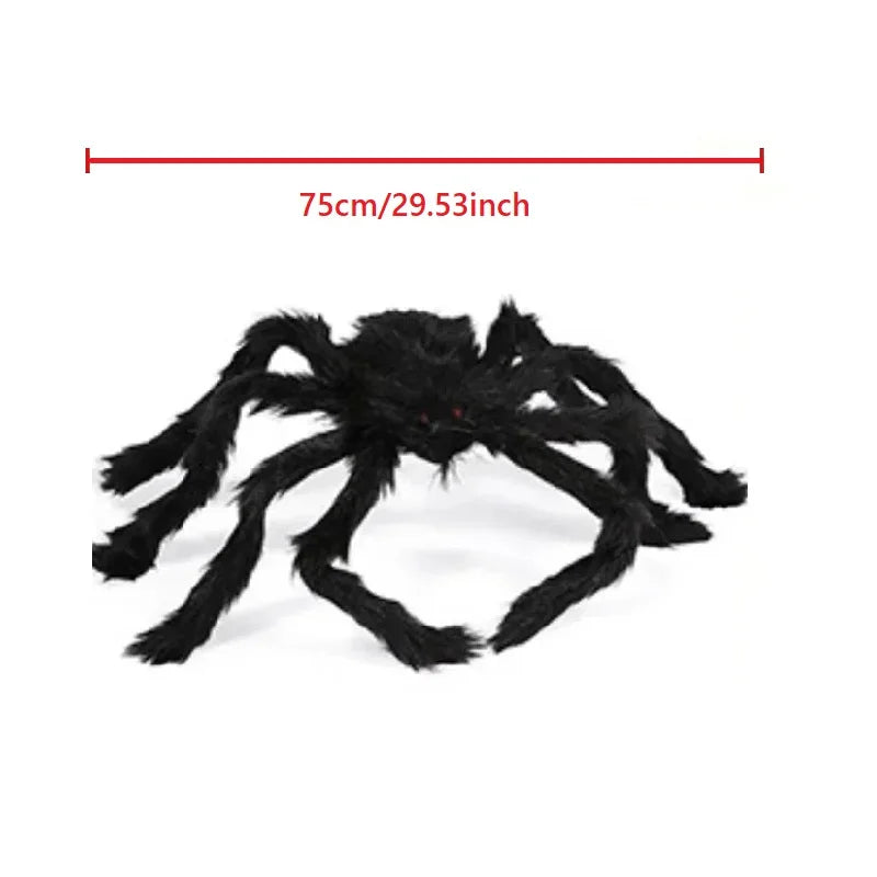 Giant Halloween Spider Decoration – Yard & Porch Prop