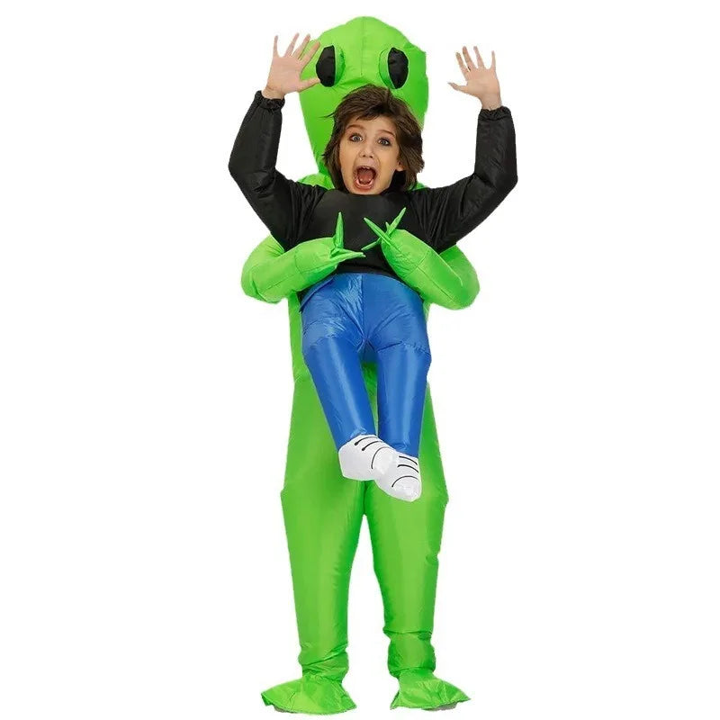 Adult Inflatable Alien Costume – Halloween Party Outfit