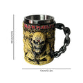 Stainless Steel Rock Legend Coffee Mug – Collector's Edition
