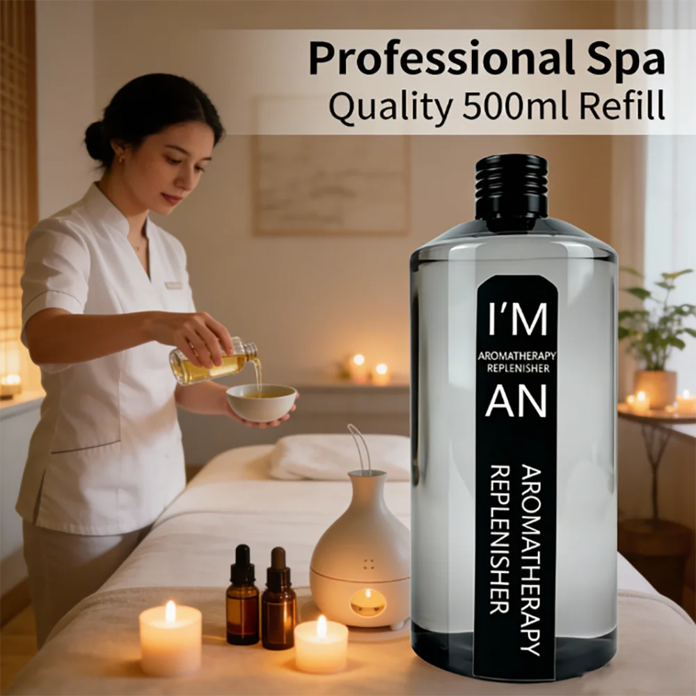 Luxury Hotel-Inspired Aromatherapy Reed Diffuser Refill Oil – 200ml & 500ml
